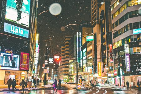 中ウォークん賞「雪降る街は美しい。」 