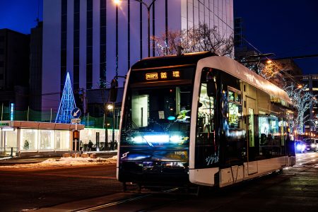 「Xmasと市電」 